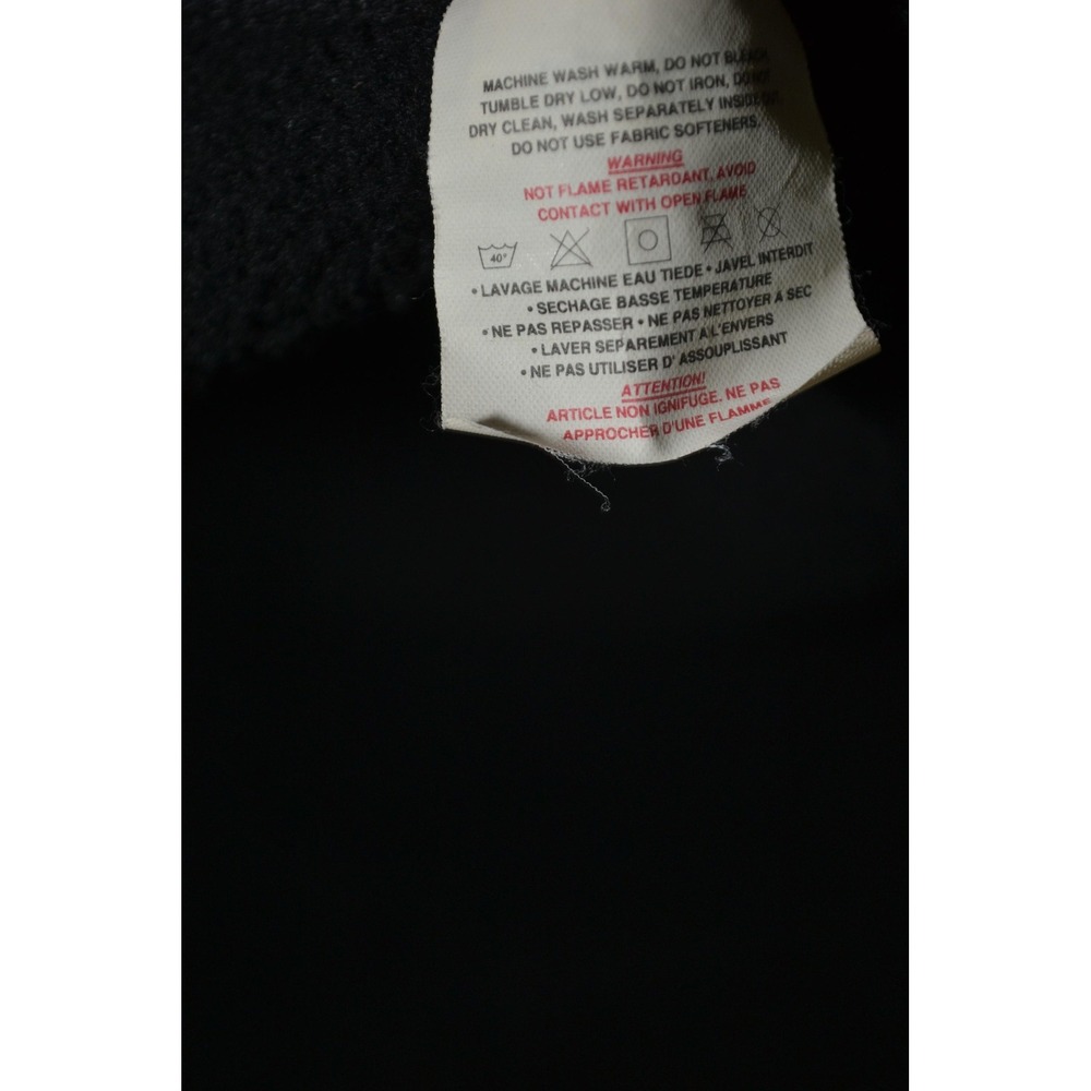 Vintage Patagonia Vest Mens XL Black Fleece Full Zip Pockets Made USA 90s - Picture 11 of 16